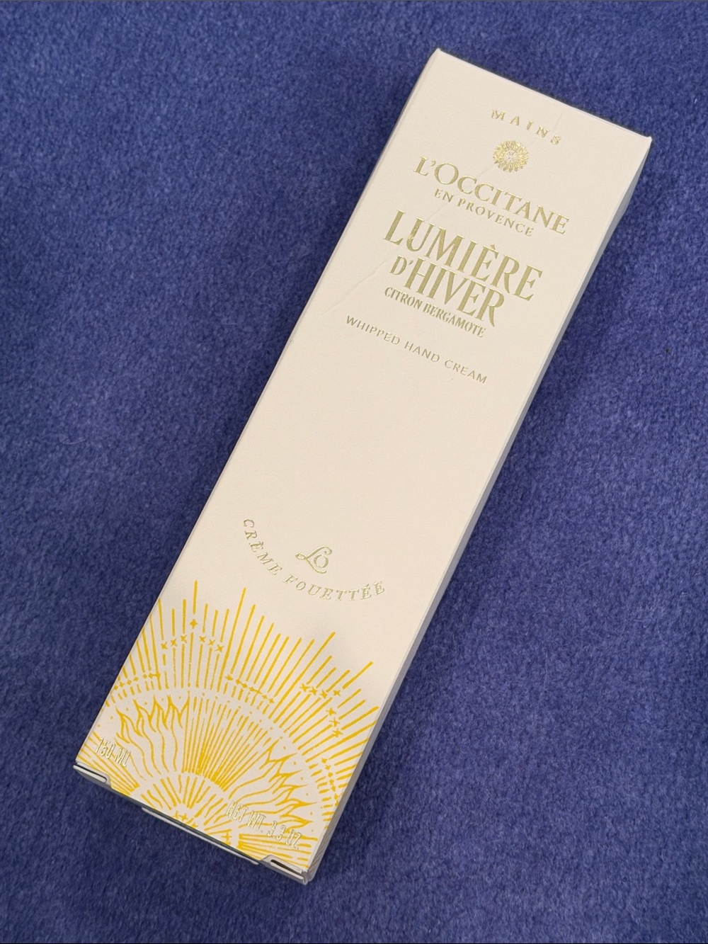 NWT. L'Occitane Lumière d'Hiver Whipped Hand Cream